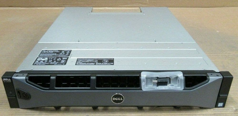 Dell Compellent SCv2020 Storage Array 24-Bay Dual 12Gb SAS Controller ...