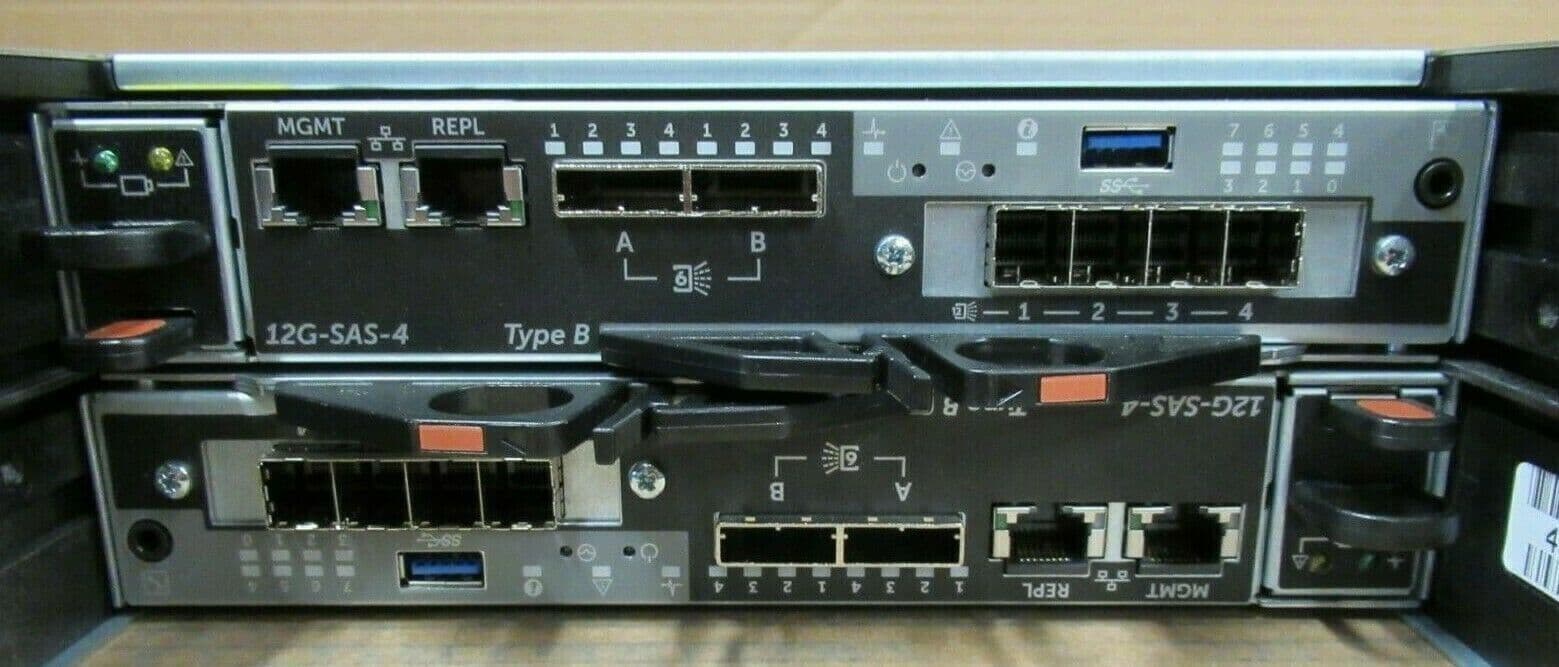 Dell Compellent SCv2020 Storage Array 24-Bay Dual 12Gb SAS Controller ...