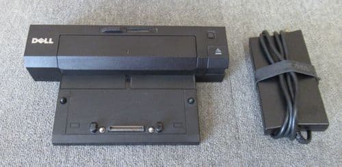 Dell CY640 PR02X E-Series E-Port Plus II Replicator Docking Station USB 2.0 (1)