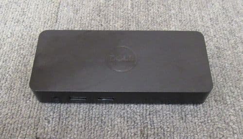 Dell D1000 JCJWD 0JCJWD Dual Video USB 3.0 Docking Station Black D-Port HDMI VGA