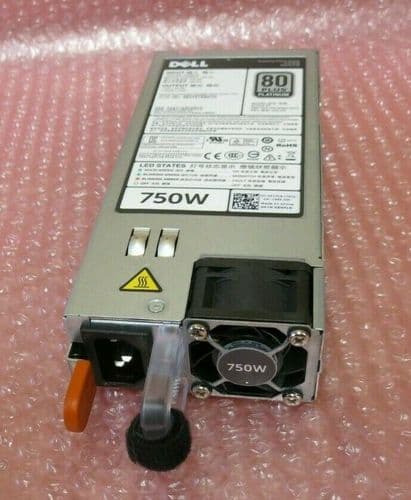 Dell D750e-S1 05NF18 PowerEdge R820 R720 R720 XD 750W Redundant Power Supply