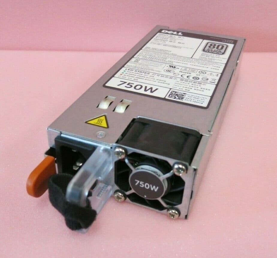 thumbnail image 2 of Dell PowerEdge 750W Platinum Power Supply (D750E-S6, G6W6K) – 94% Efficient EPS 2 of 6