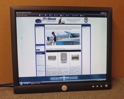 Dell E172FBP 0P1445 17" LCD TFT Active Matrix Flat Screen Monitor No Stand