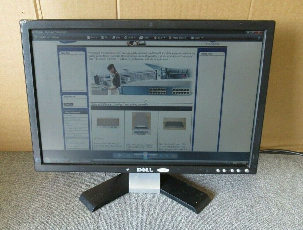 Dell E198WFPv RW323 Black 19