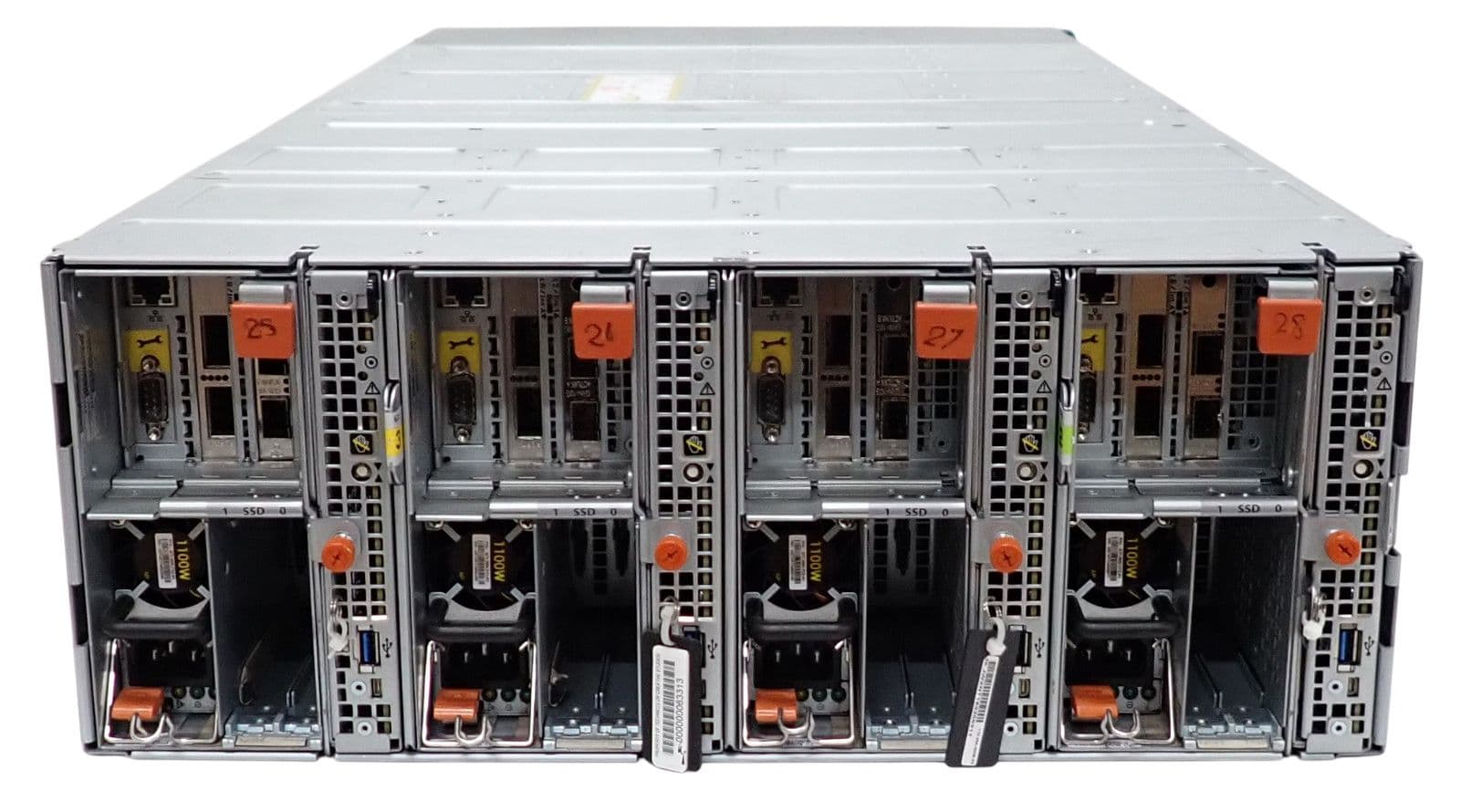 Dell EMC Isilon Hybrid H500 60-Bay 4-Node NAS Storage 20x 3-Bay Caddies