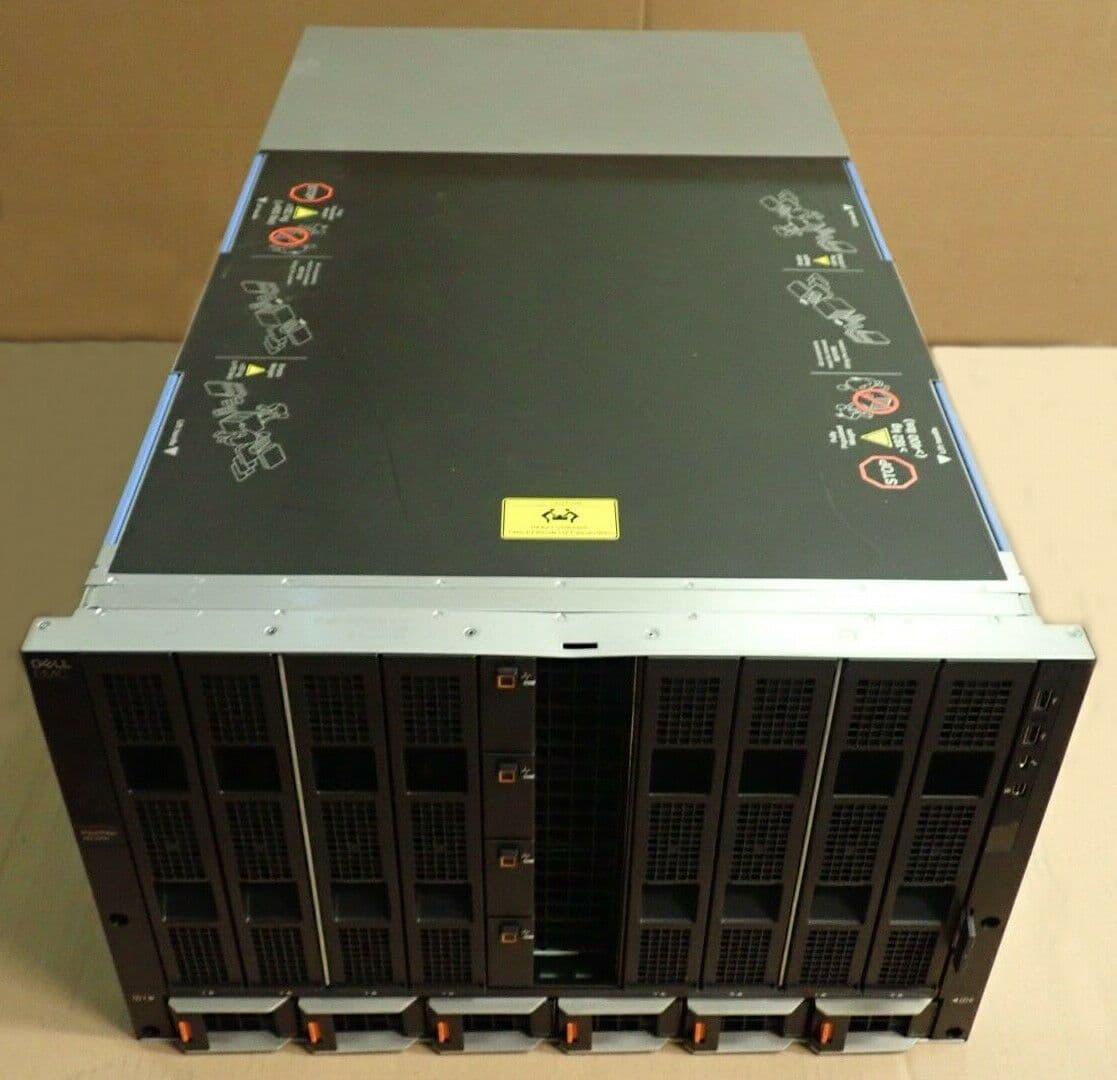 Dell EMC PowerEdge MX7000 8-Slot Modular Chassis W/ 6x PSU 2 x Management