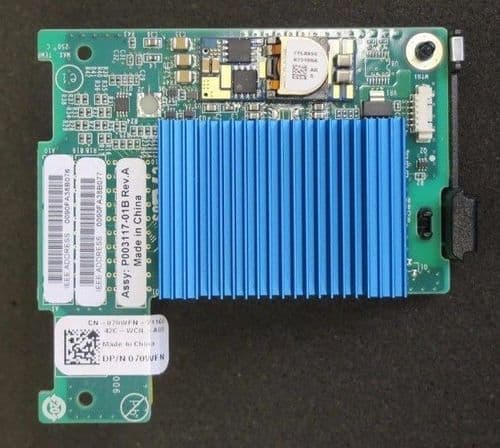 Dell Emulex LPE1205 8Gb/s Fibre Channel Mezzanine Card HBA 70WFN 070WFN