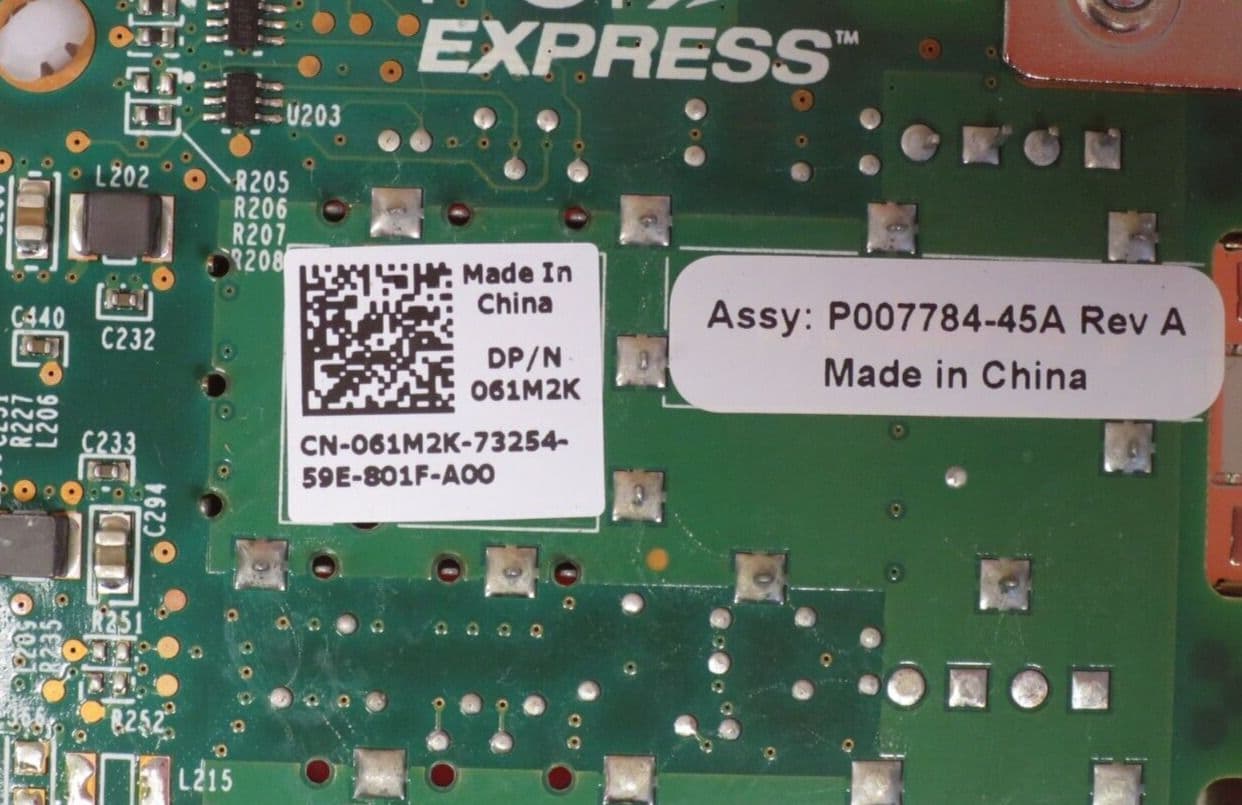 Dell Emulex LPe16000 16Gb/s Fiber Channel Single Port HBA PCIe LP 61M2K ...