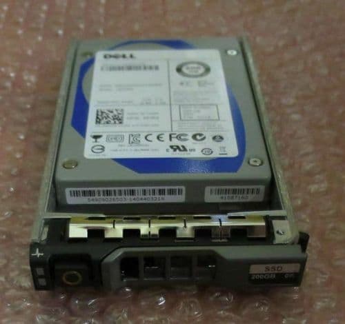 Dell Enterprise 200GB SAS 6G 2.5" Mixed Use Solid State Drive SSD 6R5R8 LB206M