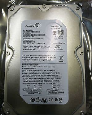 Dell EqualLogic 250GB 7.2K Seagate Barracuda ES ST3250620NS 9BL14E-080 FW 3.AEJ