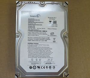 Dell EqualLogic 250GB 7.2K Seagate Barracuda ES.2 FW XR38 9CA152-058 ST3250310NS
