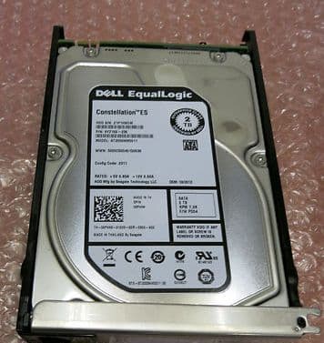 Dell EqualLogic 2TB SATA 7.2K PS6500E PS5500E PS6510E PS4000E PS5000E PS6000E