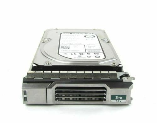 Dell EqualLogic 3TB 3.5" SAS 6GB/s 7.2K 64MB HDD HARD DISK DRIVE 6H6FG +in Caddy