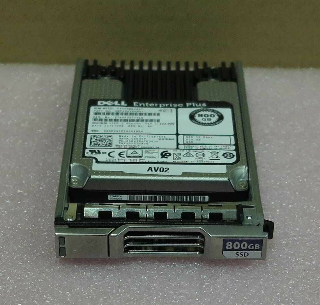 thumbnail interactive-video image 1 of Dell 800GB 12Gbps SAS 2.5" Enterprise SSD PX05SMB080Y (CN3JH) – Refurbished 1 of 5