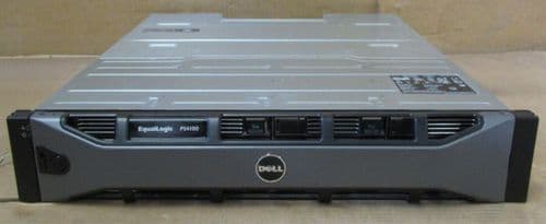 Dell EqualLogic PS4100 33TB 12-Bay 2.5" SAS iSCSI Storage Array 2x Controller