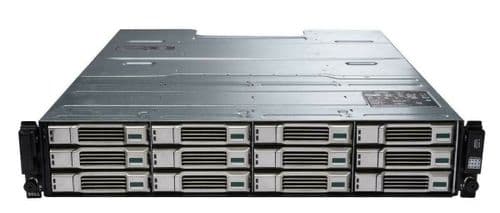 Dell EqualLogic PS4100E 2U 12x 1TB SAS 7.2k 3.5" iSCSI SAN Array 2x Type 12 Ctrl