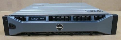 Dell EqualLogic PS4100X Virtualized iSCSI SAN Storage Array 24x 300GB 15K HDD