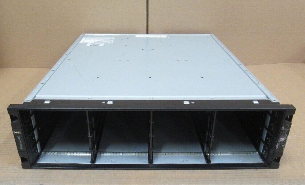 Scsi Storage Array Dell EqualLogic PS5000E Virtualized iSCSI SAN Storage Array 2 x Control ...