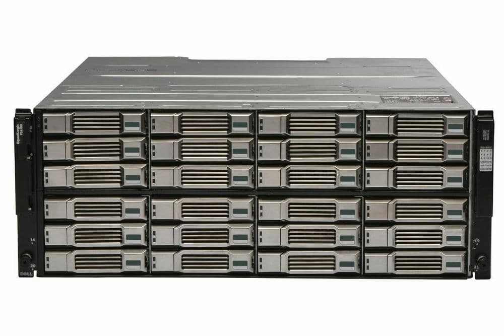 Dell EqualLogic PS6100e Virtualized iSCSI SAN Storage Array 24 x 4TB = 96TB HDD