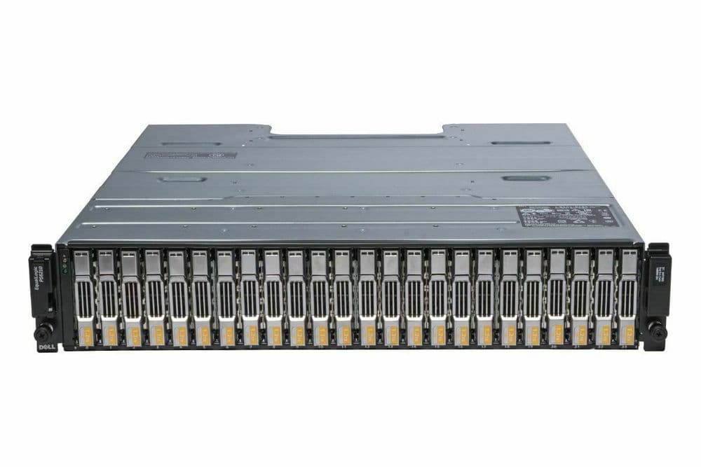 Dell EqualLogic PS6100X Virtualized iSCSI SAN Storage Array 24x 600GB HDD 14.4TB