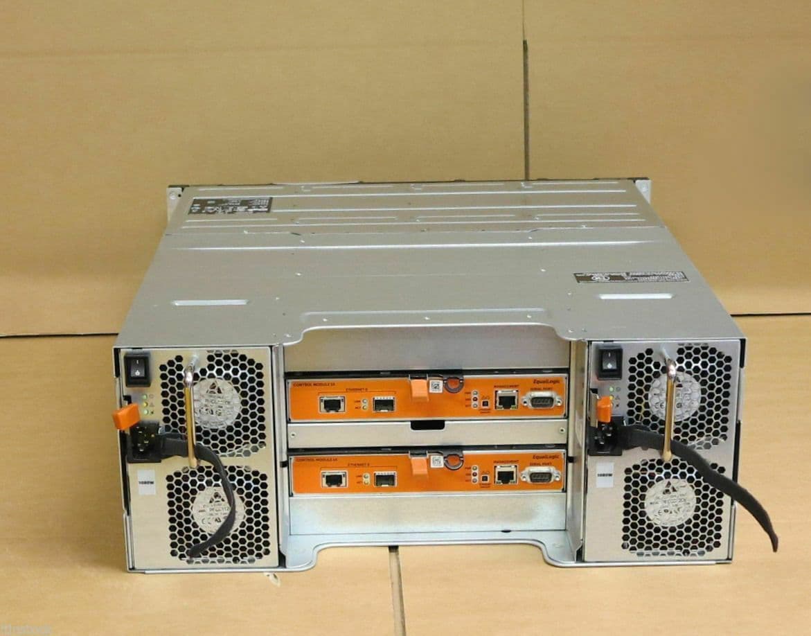 Dell EqualLogic PS6110E Virtualized 10GbE iSCSI SAN Storage Array 24x