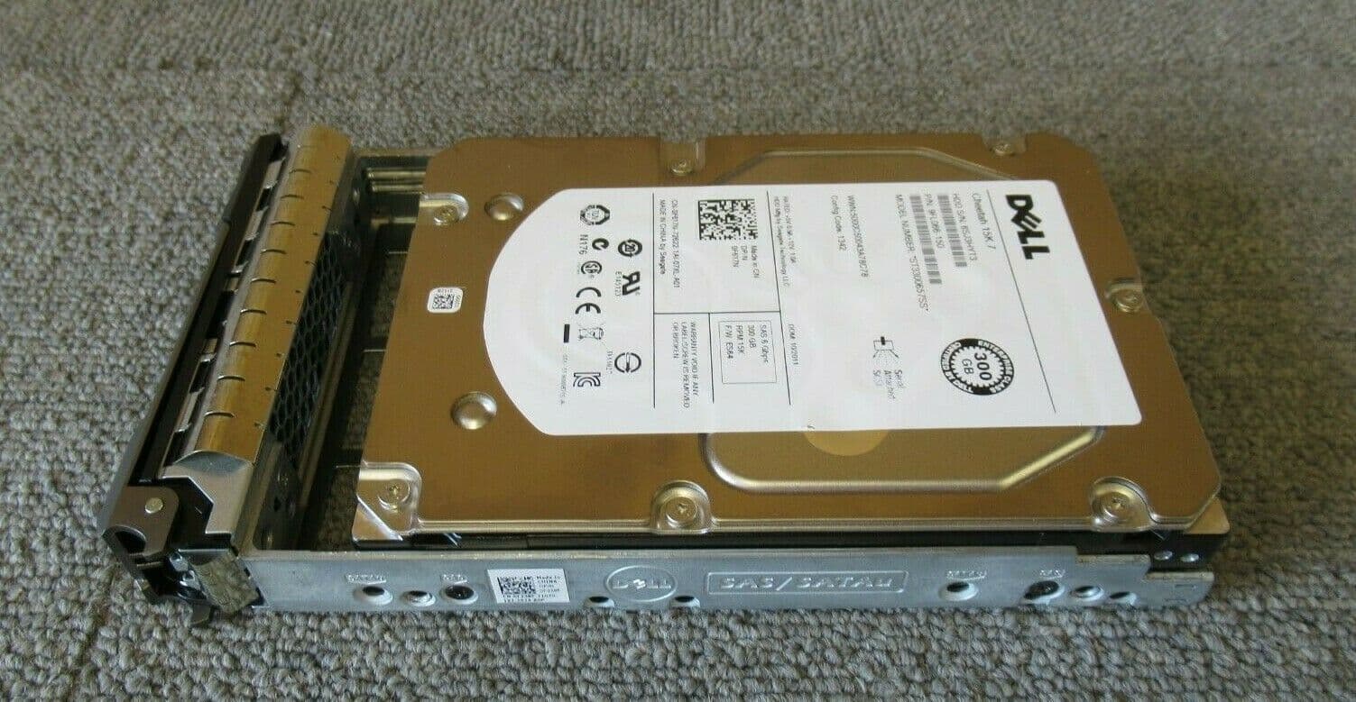 Dell F617N 0F617N 300GB 15K 6G 3.5" SAS HDD – ST3300657SS, Open Box