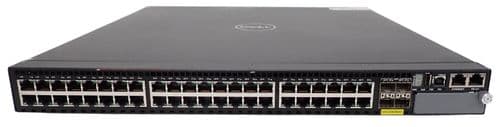 Dell Force10 S60-01-GE-44T-AC S60 44x 1G RJ45 +4x 1G SFP F2B Switch + S60-12G-2S