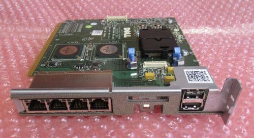Dell FYM1T 0FYM1T PowerEdge R910 4 x RJ45 Ports And 2 x USB Port Riser Board