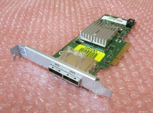 Dell G164P 12DNW Dual Port SAS 6Gbps HBA PCIe Controller Card