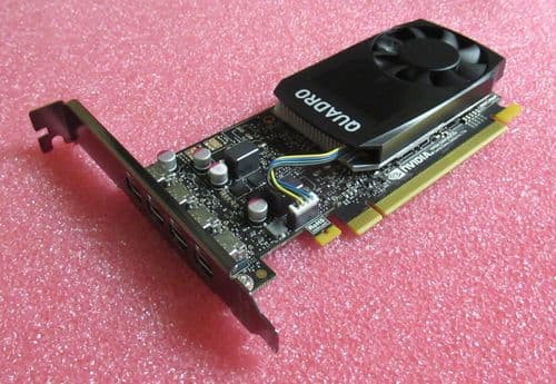 Dell G7T21 NVIDIA Quadro P1000 4GB GDDR5 128-bit Mini-DP PCI-E x16 Graphic Card