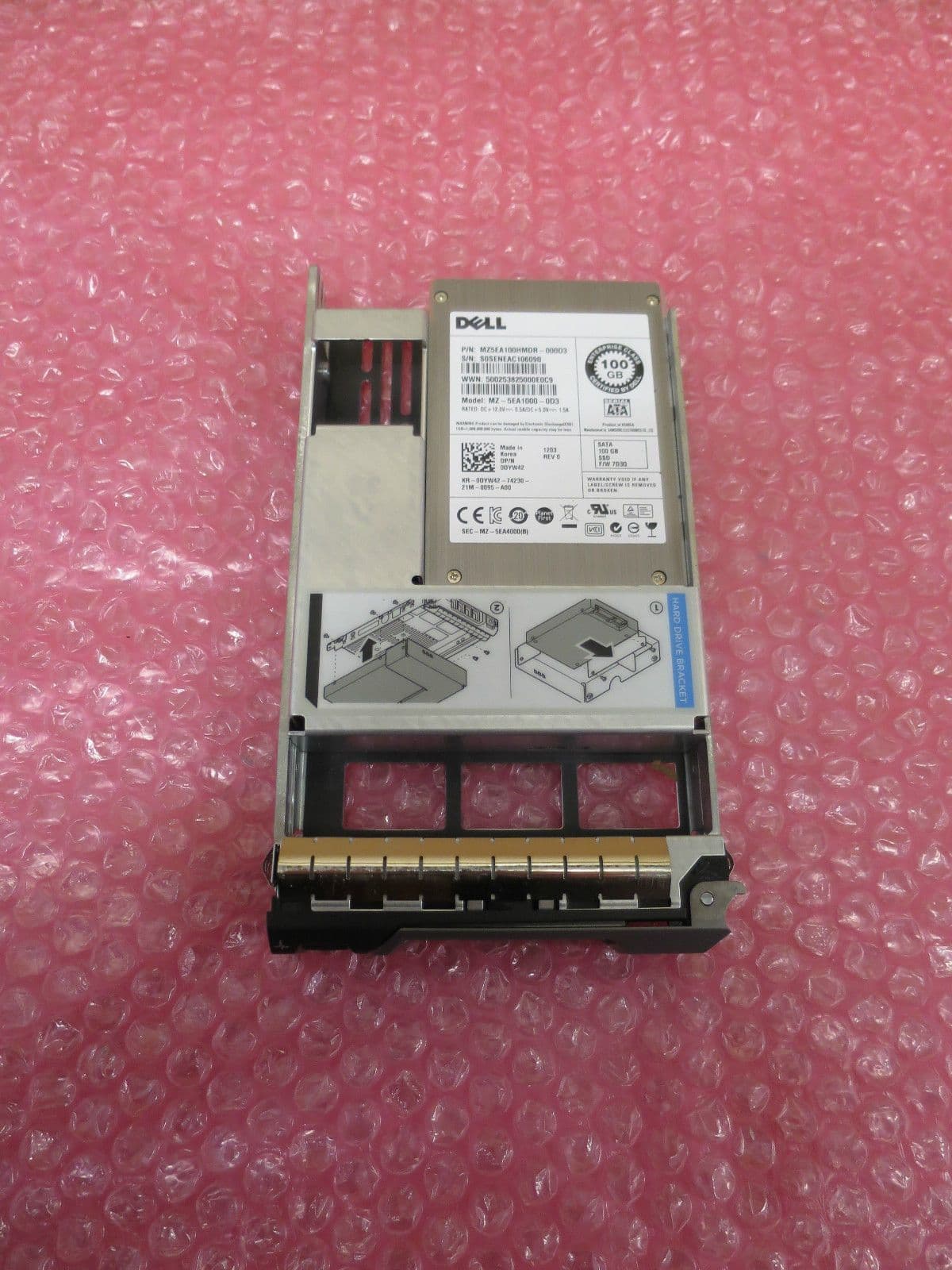 Disque SSD Intel DC S3700 100Go SATA - 2,5" - Modèle SSDSC2BA100G3T - Occasion