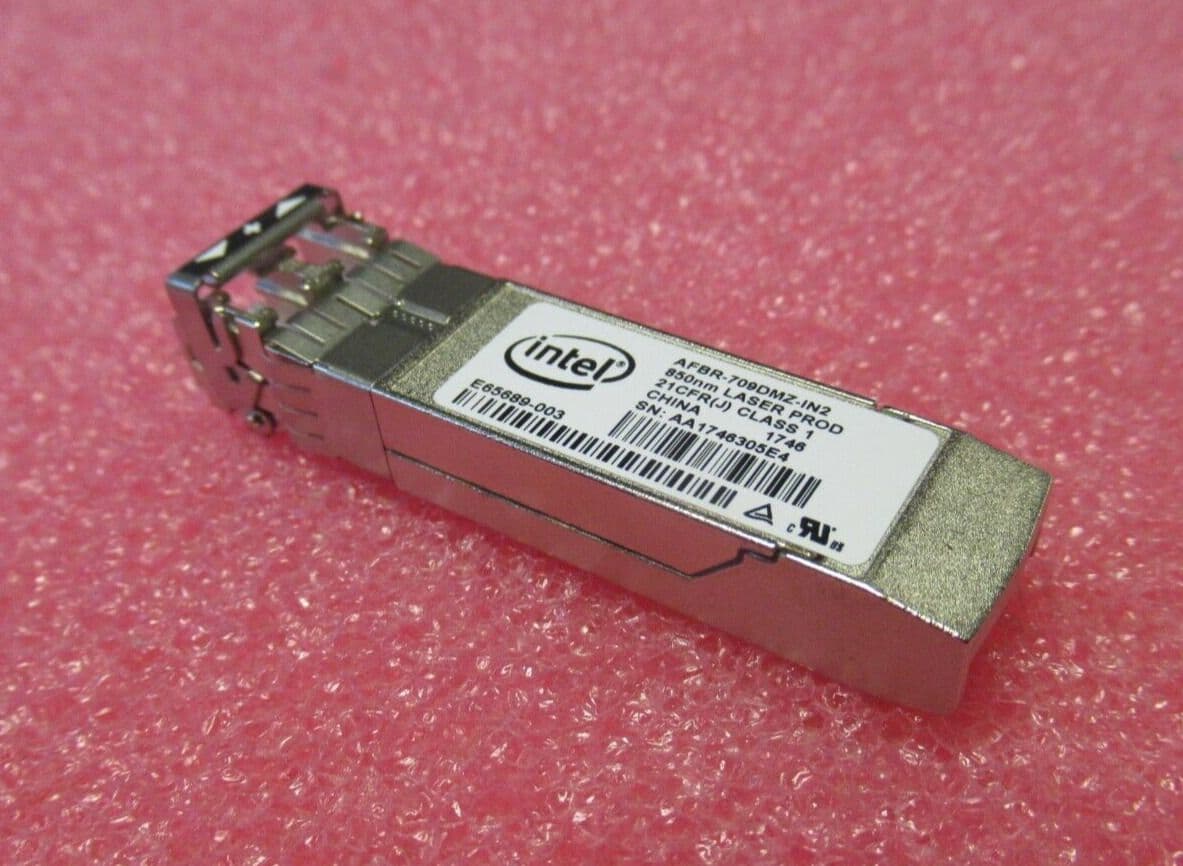 Dell Intel AFBR709DMZIN2 10GBASESR SFP Optic Transceiver Module