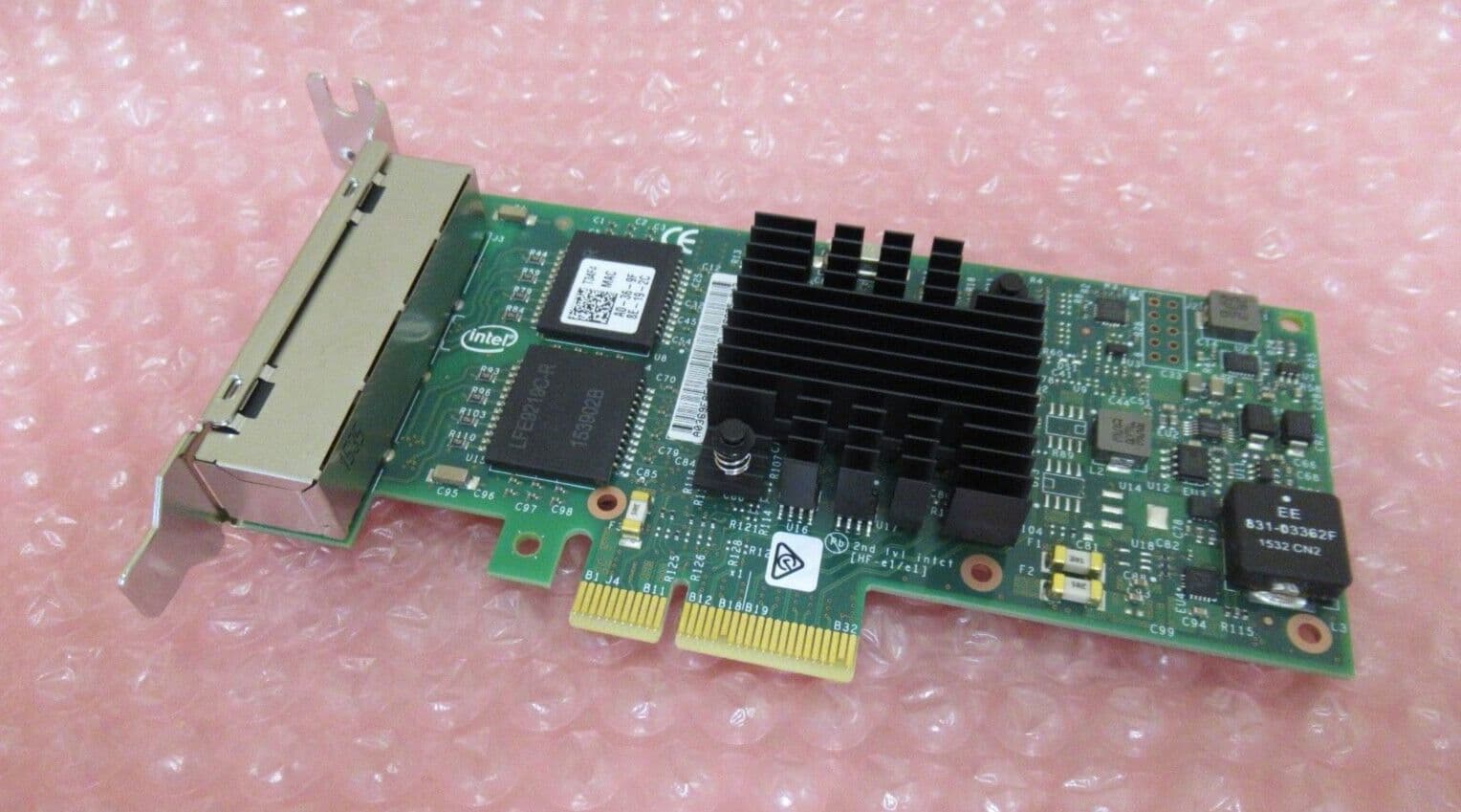 Dell Intel I350-T4 T34F4 Quad-Ports 1Gbps Express Network Interface Card