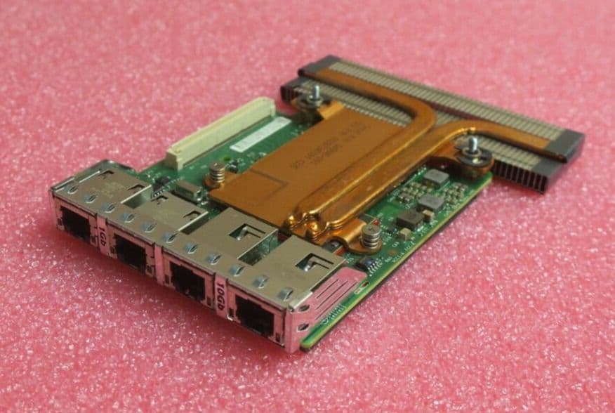 Dell Intel X540/I350 Quad Port RJ45 2x 10Gb 2x 1Gb Network Daughter Card 99GTM Dell Intel X540/I350 Quad Port RJ45 2x 10Gb 2x 1Gb Network Daughter Card 99GTM