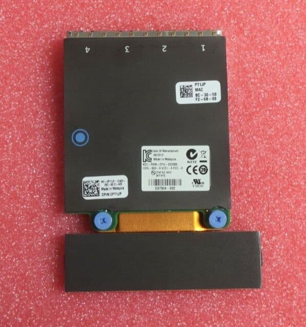 DELL NIC Dual Port 1GbE Intel I350 Dual Port 10GbE Intel X540 Daughter Card Pci E 099gtm