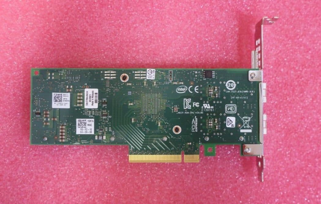 Dell QLogic QLE8262 Dual Port 10GbE SFP+ PCIe Converged Network Adapter (JHD51)