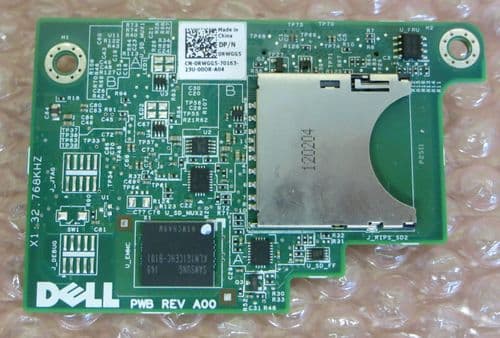 DELL INTERNAL DUAL SD MODULE RIPS RISER CARD - For PowerEdge M620 RWGG5 0RWGG5