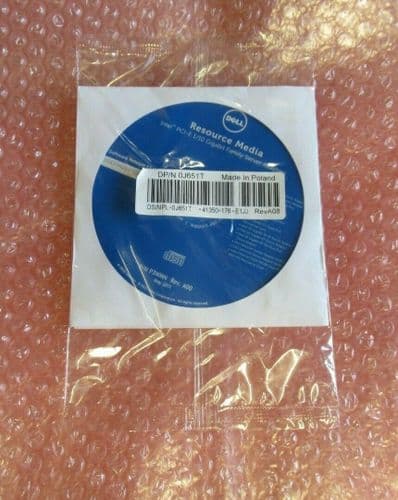 Dell J651T P3WMN New Intel PCIe 1/10 Gigabit Family Server Adapters Software