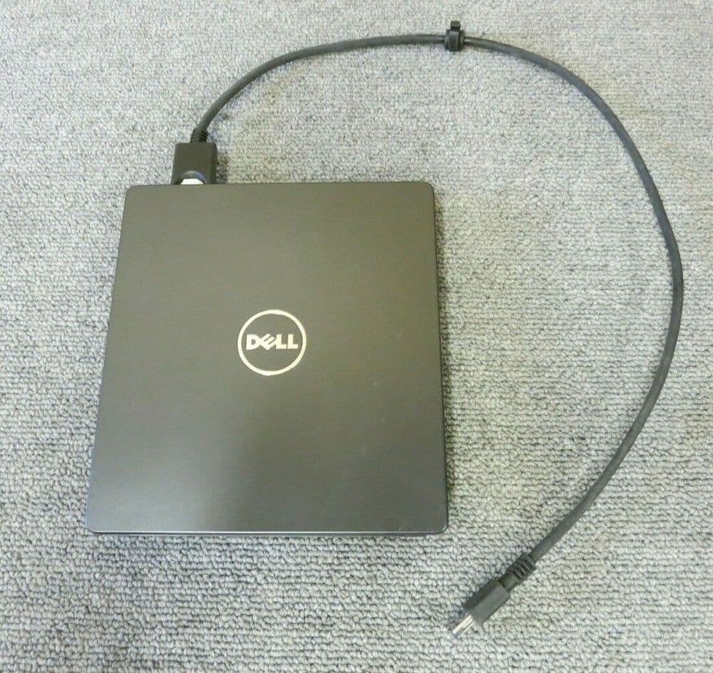Dell K01B eSATA Laptop External EMedia Bay USB DVDRW Slim Optical