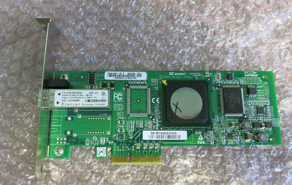 Dell KD414 PX2510401 QLogic 4Gb QLE2460 HBA Fibre Channel Adapter PCI-E ...