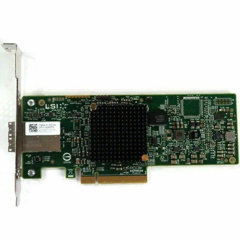 Dell LSI SAS 93008e PCIe x8 8Port 12Gb/s SAS HBA Host Bus Adapter