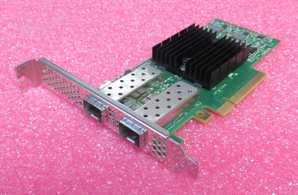 Dell Mellanox CX322A 10Gb SFP Dual Port Full Height Network Card 19RNV
