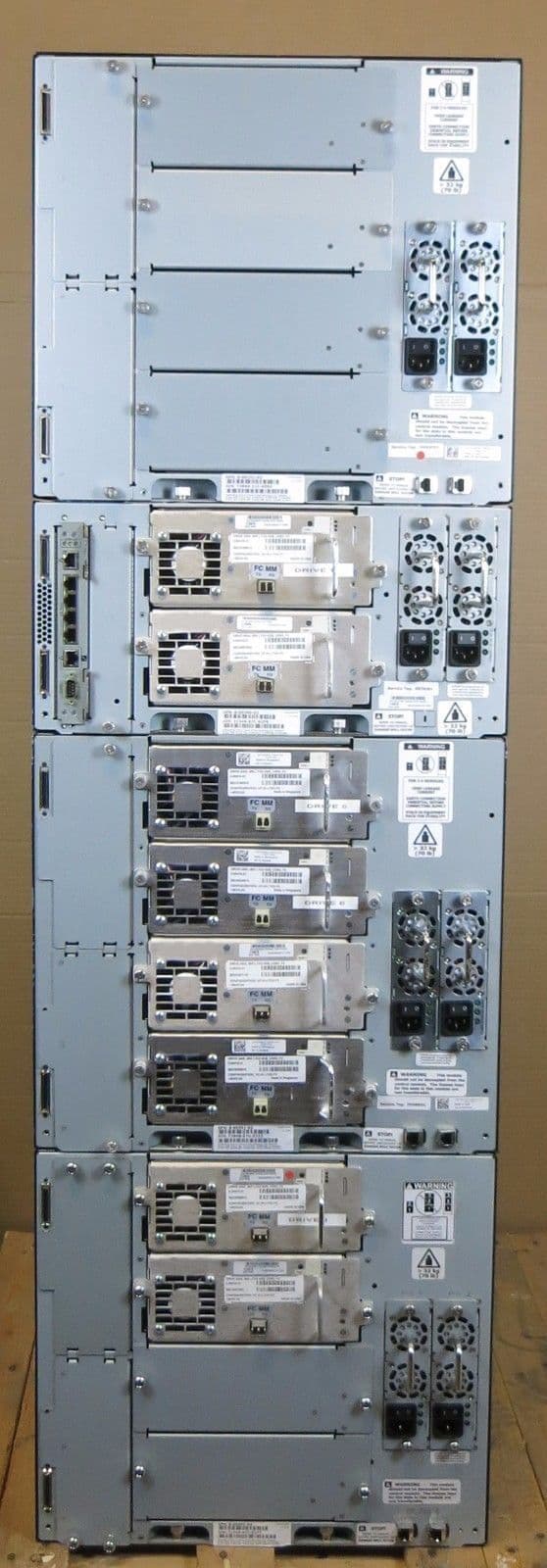 Dell ML6010 Tape Library Autoloader 3x ML6000 Expansion W/ 8x LTO3 Tape