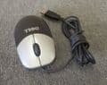 Dell MO56UOA D1161 0D1161 Black And Silver USB Wired 3-Button Optical Mouse
