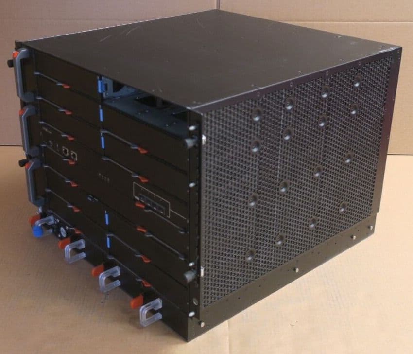 Dell Networking C9010 Modular 10-Slot Switch Chassis 1x C9000 RPM-2 56T Module Dell Networking C9010 Modular 10-Slot Switch Chassis 1x C9000 RPM-2 56T Module