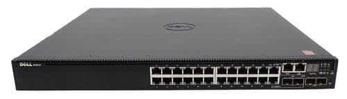 Dell Networking N3024 24x 1GbE (2x Combo) + 2x 10G SFP+ Ethernet Switch 1x PSU