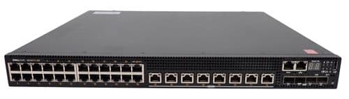 Dell Networking N3132PX-ON Switch 24x 1GE + 8x 1/2.5/5GE POE RJ45 + 4x SFP+ Port