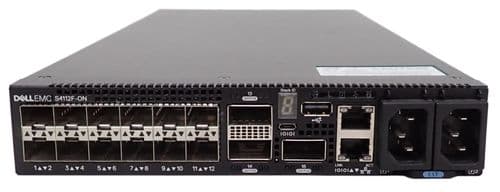 Dell Networking S4112F-ON 12x 10G SFP+ 3x 100G QSFP28 B2F Managed Switch OS10