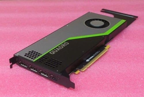 Dell Nvidia Quadro RTX 4000 8GB GDDR6 Graphics Card 3x DisplayPort + USB-C MM631