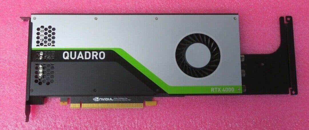 Dell Nvidia Quadro RTX 4000 8GB GDDR6 Graphics Card 3x DisplayPort USB-C MM631